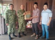 Jelang HUT ke-81 TNI, Babinsa Koramil 421-06/Natar Pererat Silaturahmi dengan Tokoh Adat
