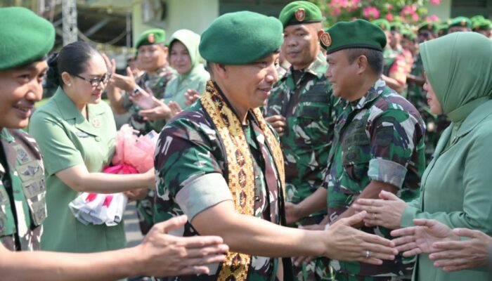 Danrem 043/Gatam Kunjungan Kerja ke Kodim 0421/Lampung Selatan, Tekankan Babinsa Peka Situasi Wilayah