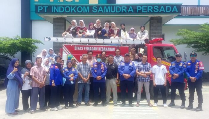 35 Karyawan PT Indokom Samudra Persada dan Indo American Seafoods Ikuti Pelatihan Penanganan Kebakaran