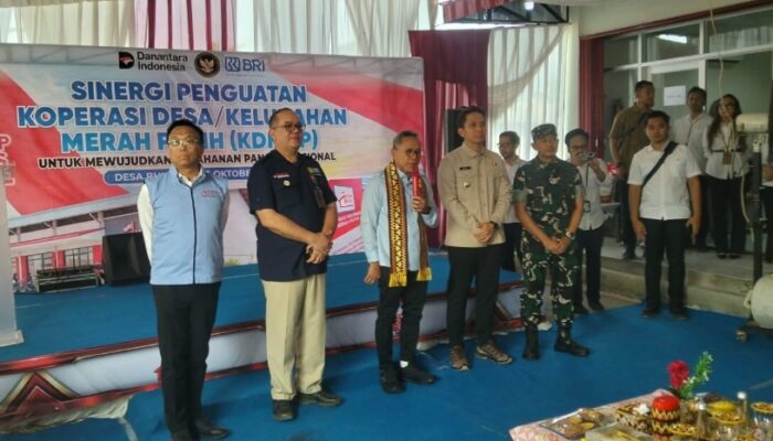 Dandim 0421/Lamsel Dampingi Menko Pangan Pantau Operasionalisasi KDKMP di Bumisari Natar